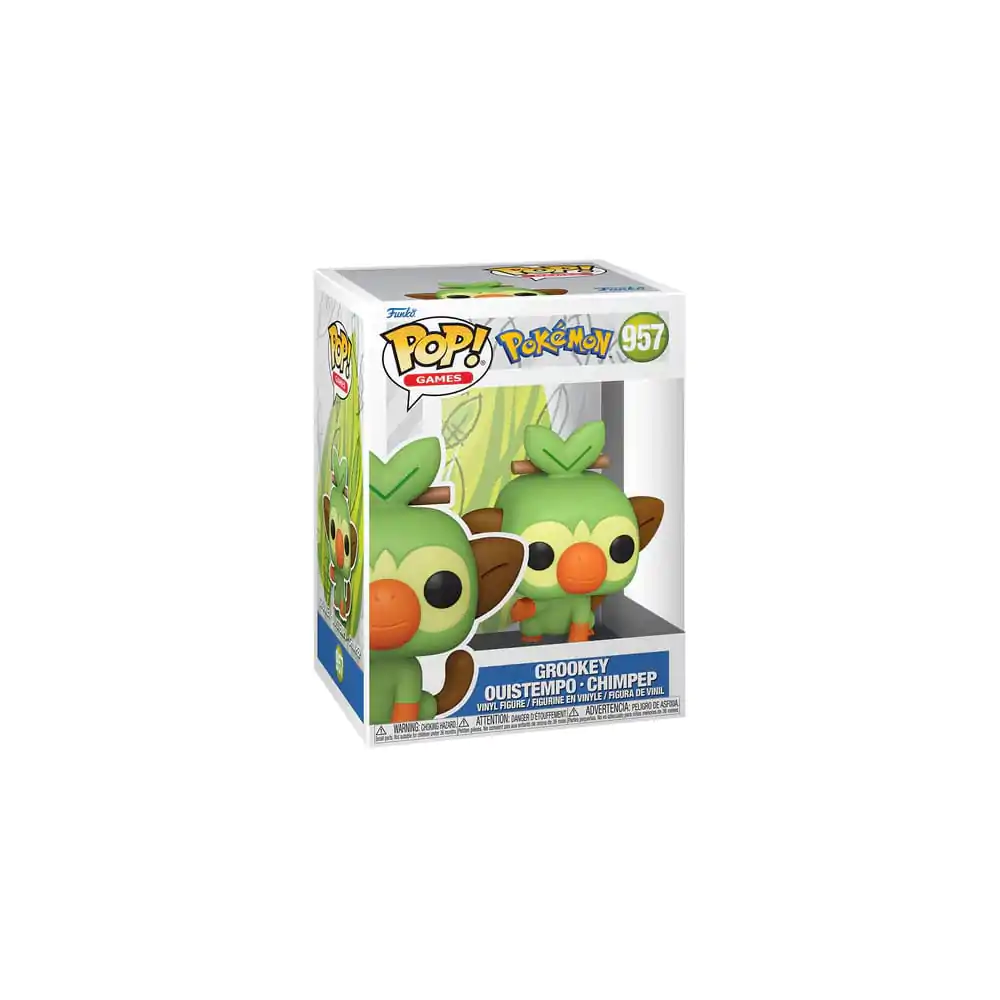 Pokemon POP! Games Vinyl Figur Grookey (EMEA) 9 cm termékfotó