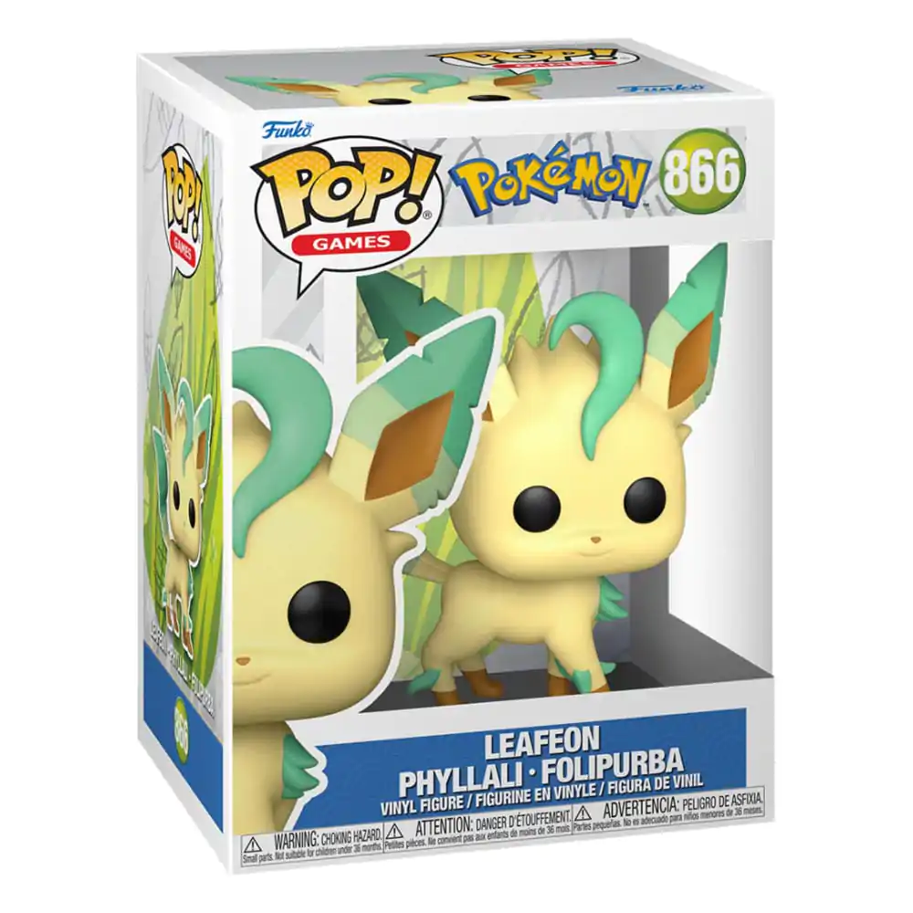 Pokemon POP! Games Vinyl Figur Leafeon (EMEA) 9 cm termékfotó