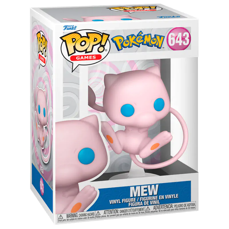 Pokemon POP! Games Vinyl Figur Mew(EMEA) 9 cm Produktfoto