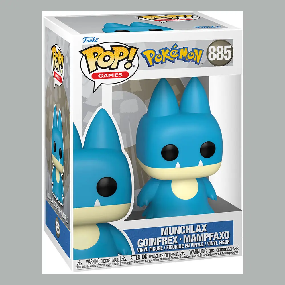 Pokemon POP! Games Vinyl Figur Munchlax (EMEA) 9 cm termékfotó