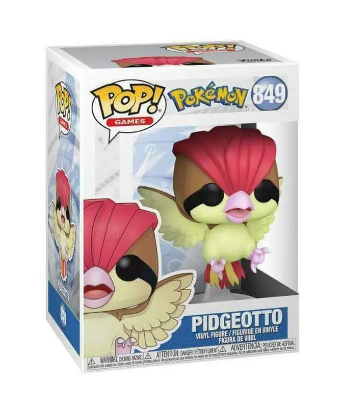 Pokemon POP! Games Vinyl Figur Pidgeotto 9 cm Produktfoto