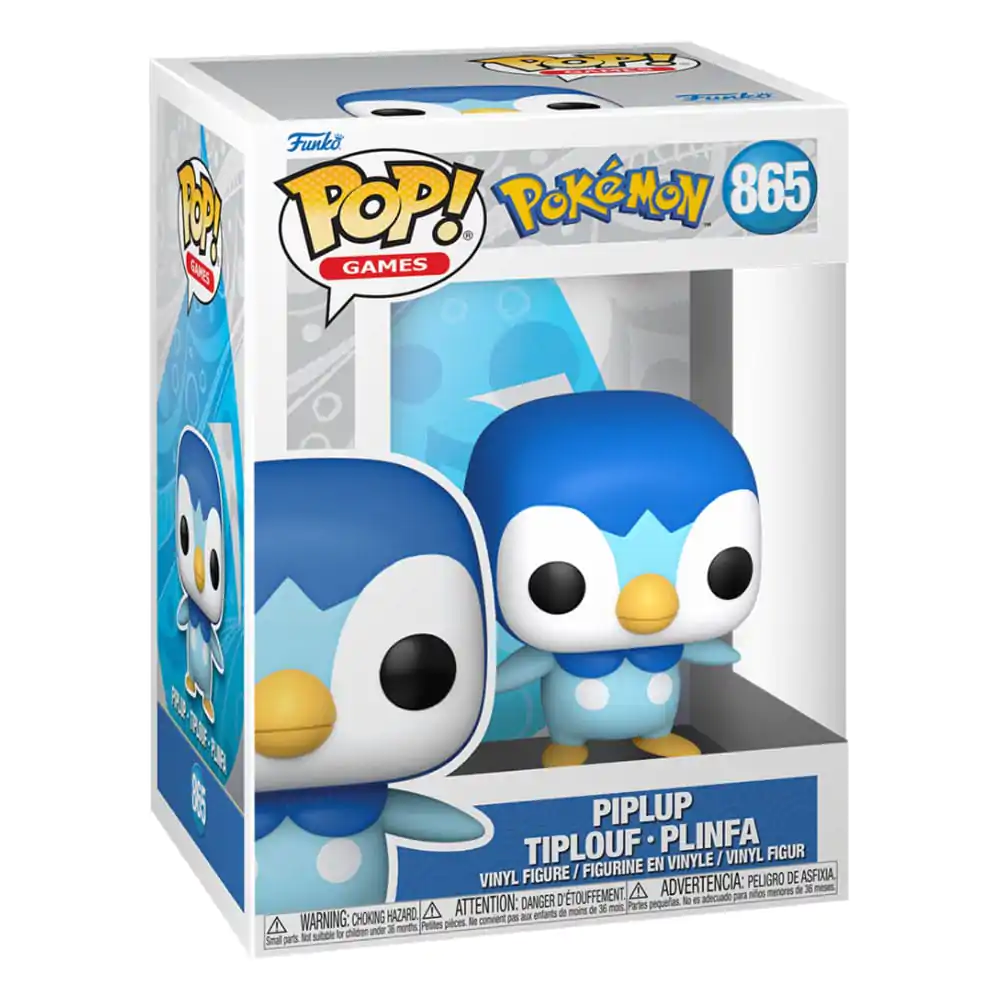 Pokemon POP! Games Vinyl Figur Piplup (EMEA) 9 cm termékfotó