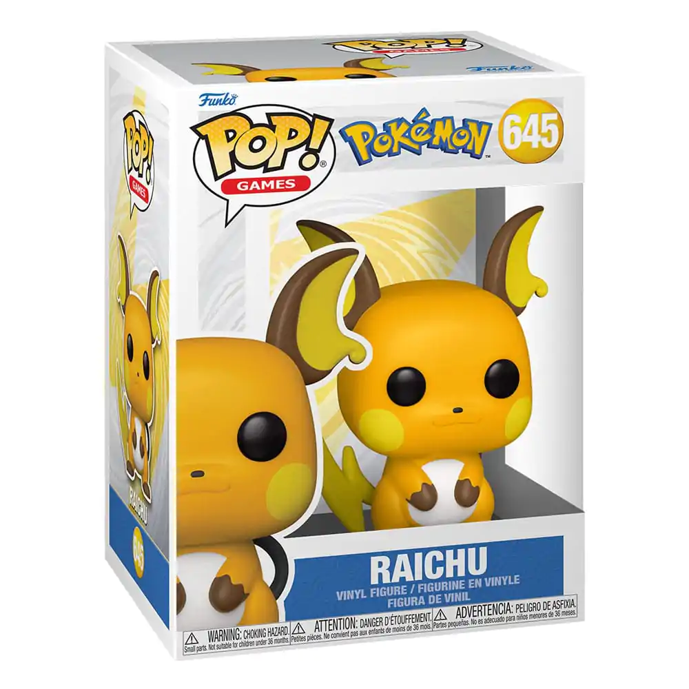 Pokemon POP! Games Vinyl Figur Raichu (EMEA) 9 cm termékfotó