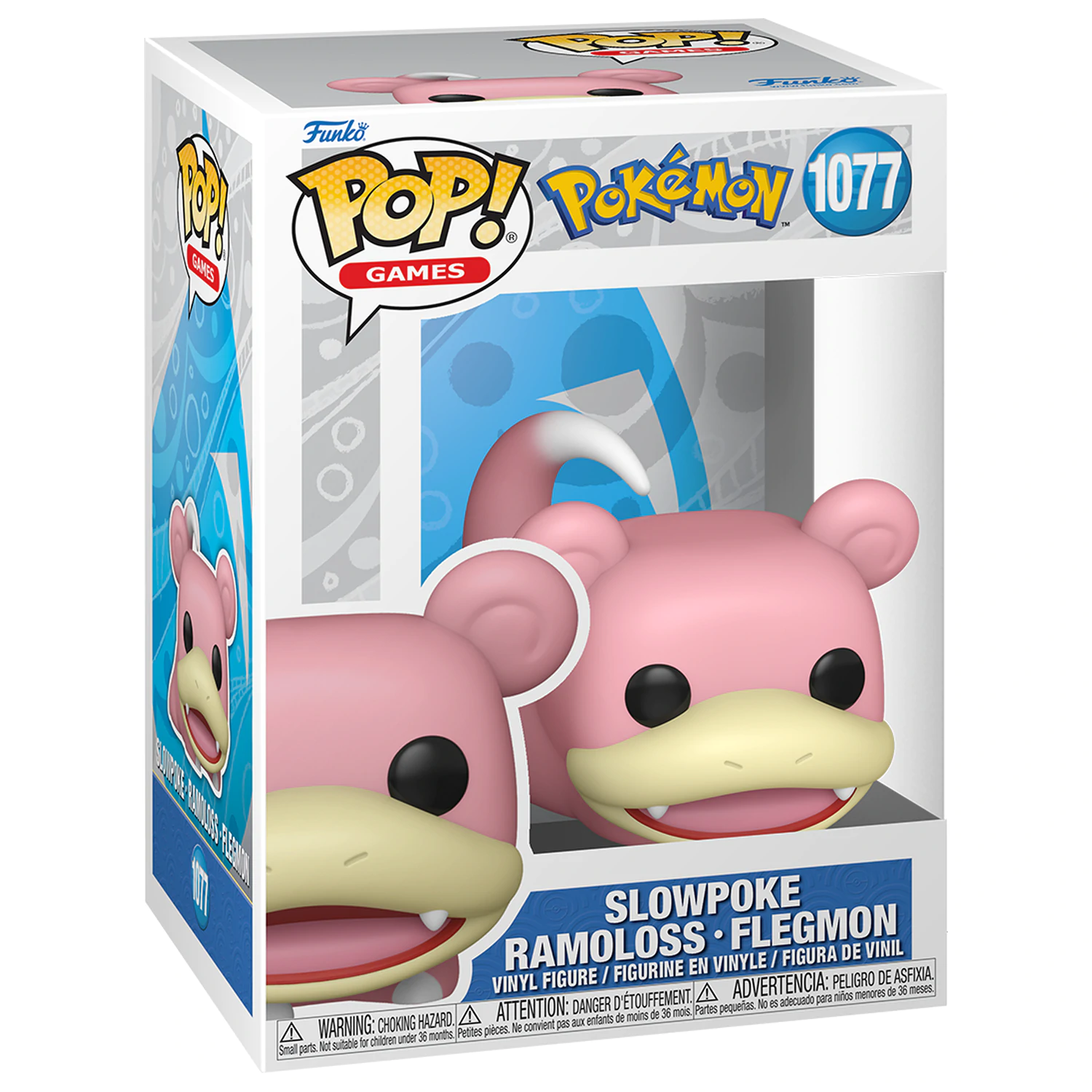 Pokemon Funko POP! Games Vinyl Figur Slowpoke 9 cm Produktfoto