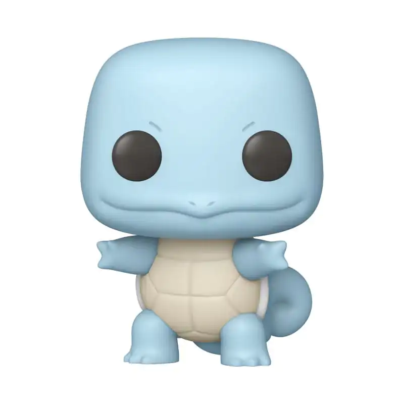 Pokemon Funko POP! Games Vinyl Figur Squirtle (SftClr) 9 cm Produktfoto