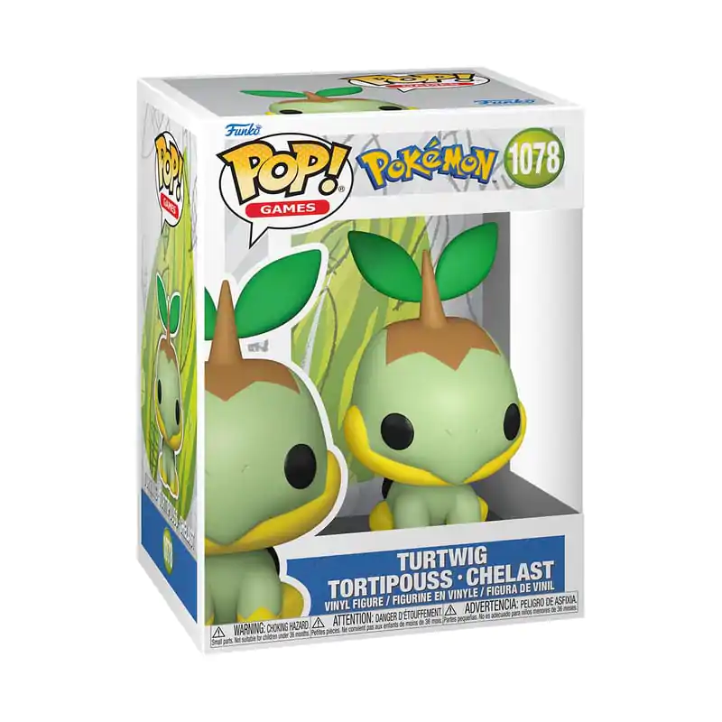 Pokemon Funko POP! Games Vinyl Figur Turtwig 9 cm Produktfoto