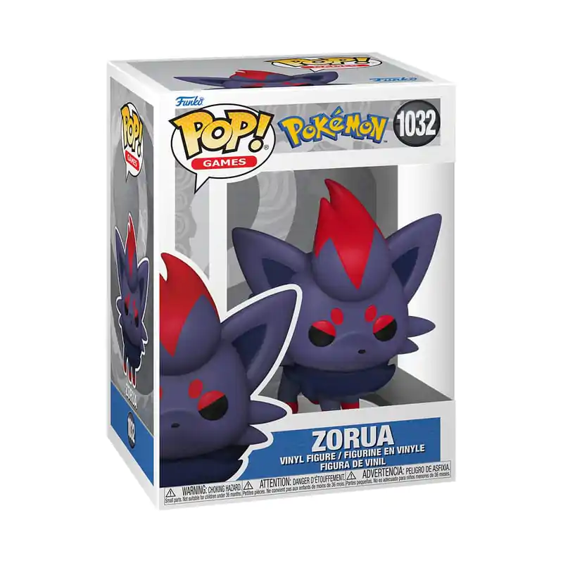 Pokemon Funko POP! Games Vinyl Figur Zorua 9 cm Produktfoto