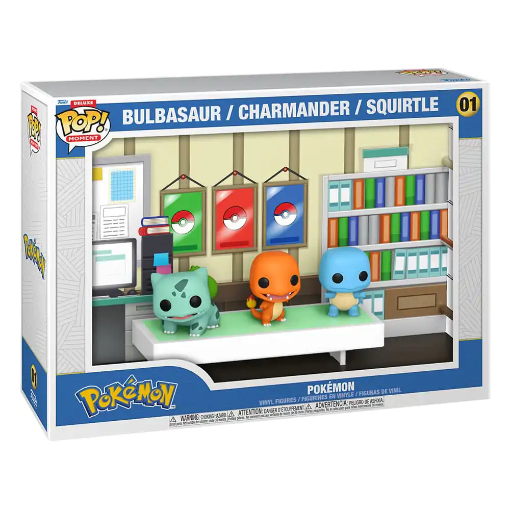 Pokemon Funko POP Moments Deluxe Vinyl Figuren Pokemon - Starters Produktfoto