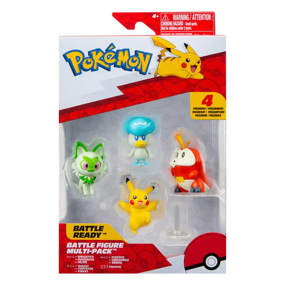 Pokémon Gen IX Battle Figure Set Figuren 4er-Pack termékfotó