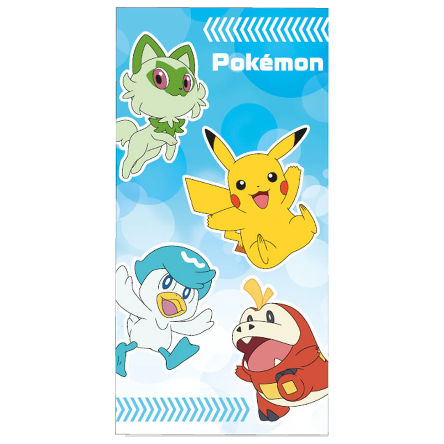 Pokémon Generation 9 Handtuch Produktfoto