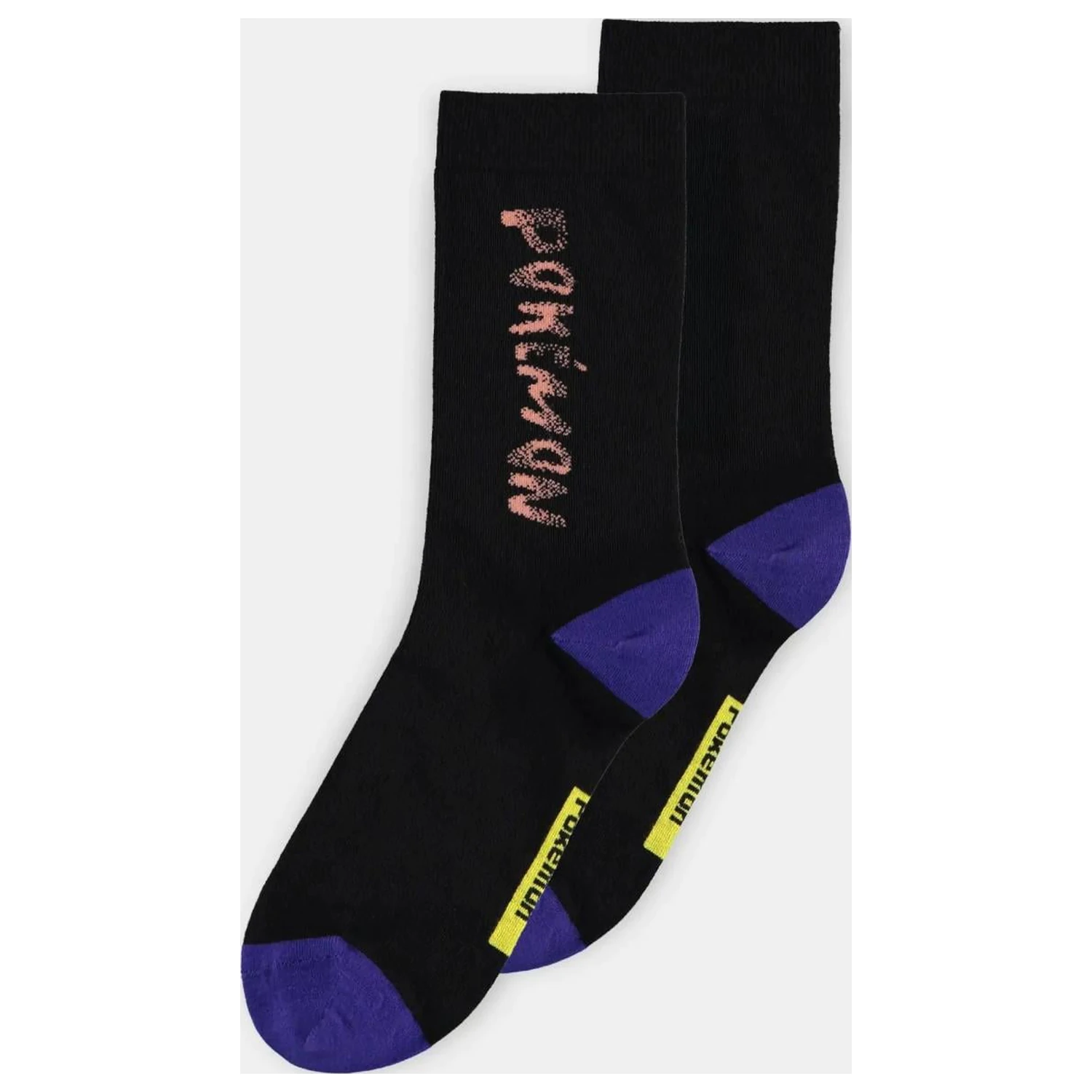 Pokémon Gengar Packung mit 3 Paar Socken (39-42) Produktfoto