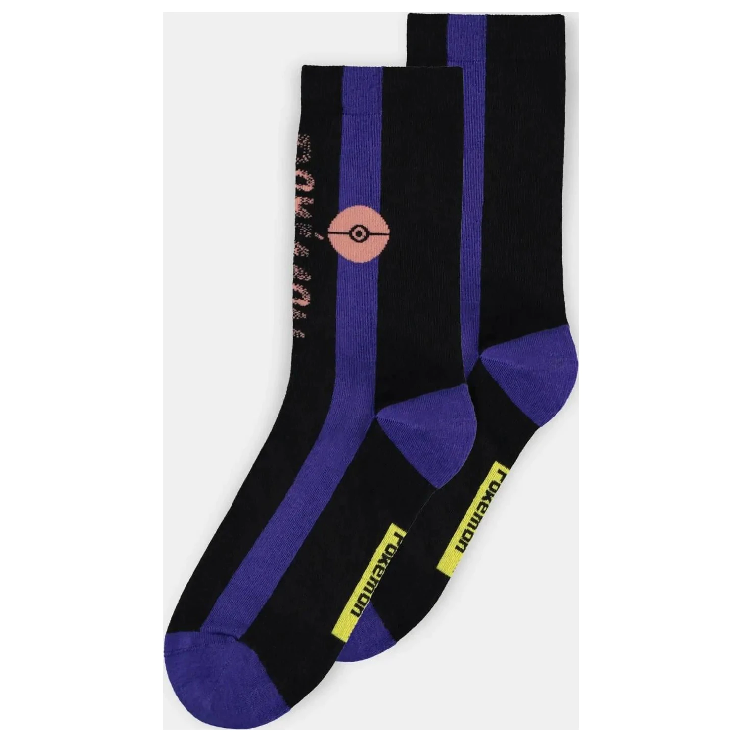 Pokémon Gengar Packung mit 3 Paar Socken (39-42) Produktfoto