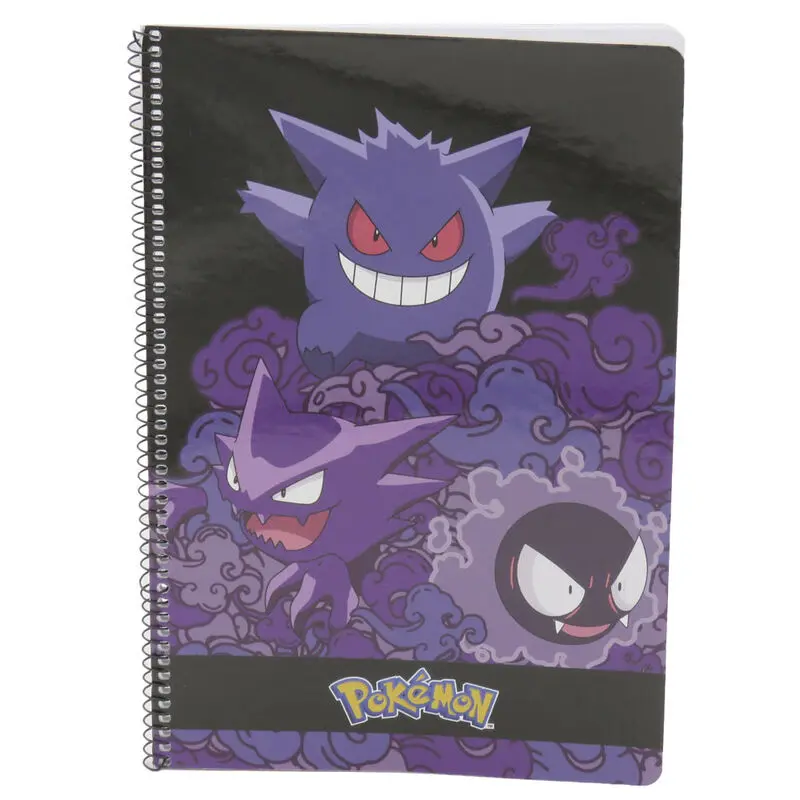 Pokemon Gengar A4 Notizbuch Produktfoto