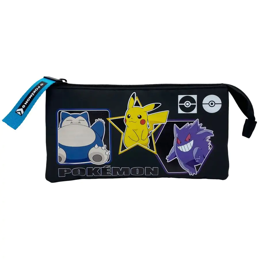 Pokemon Geo Federtasche dreifach Produktfoto