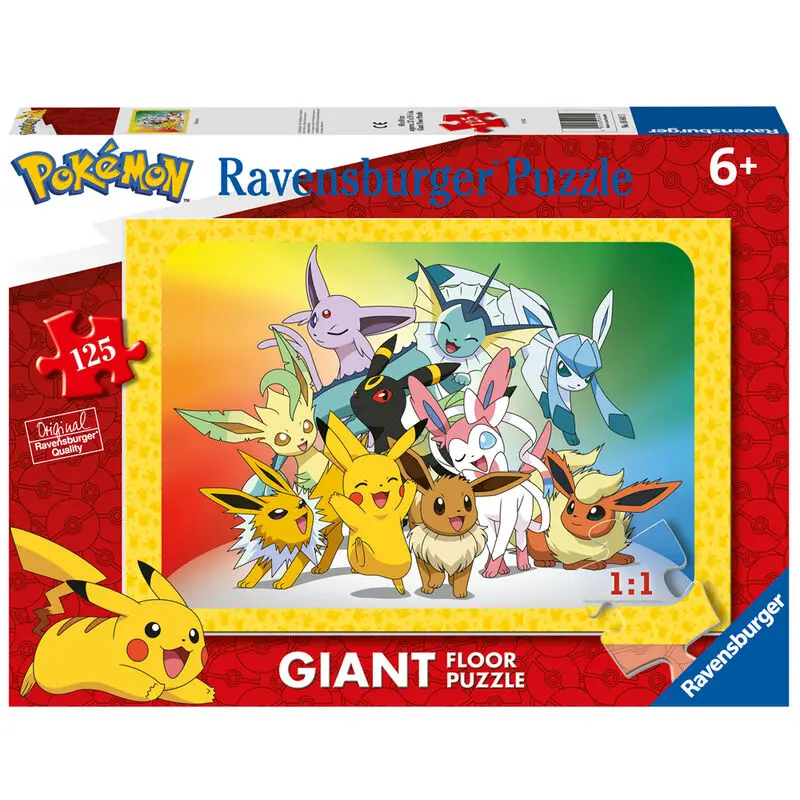 Pokemon Giant puzzle 125St Produktfoto