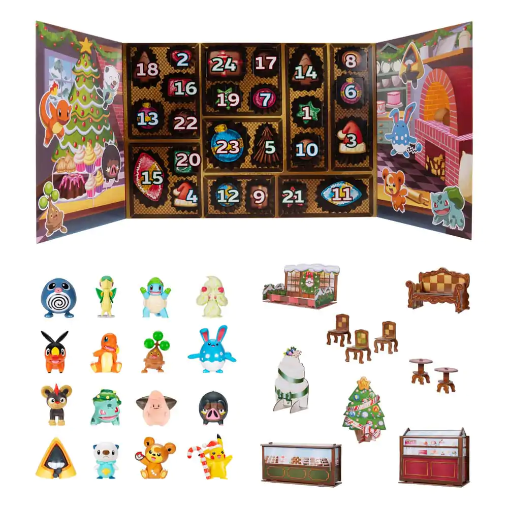 Pokémon Adventskalender Holiday 2025 *Version EN* Produktfoto