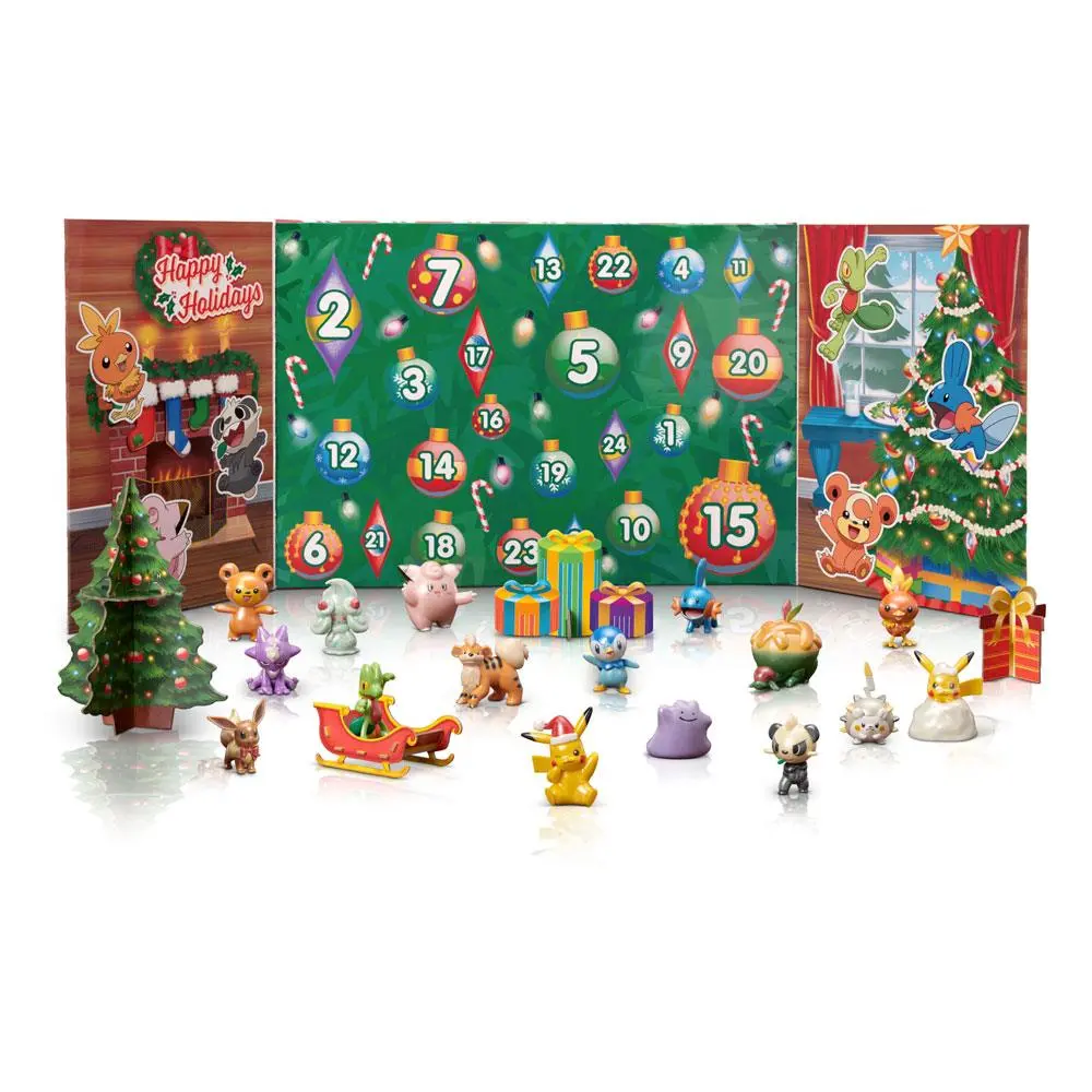 Pokémon Adventskalender Holiday 2022 *Version DE/FR/NL* termékfotó