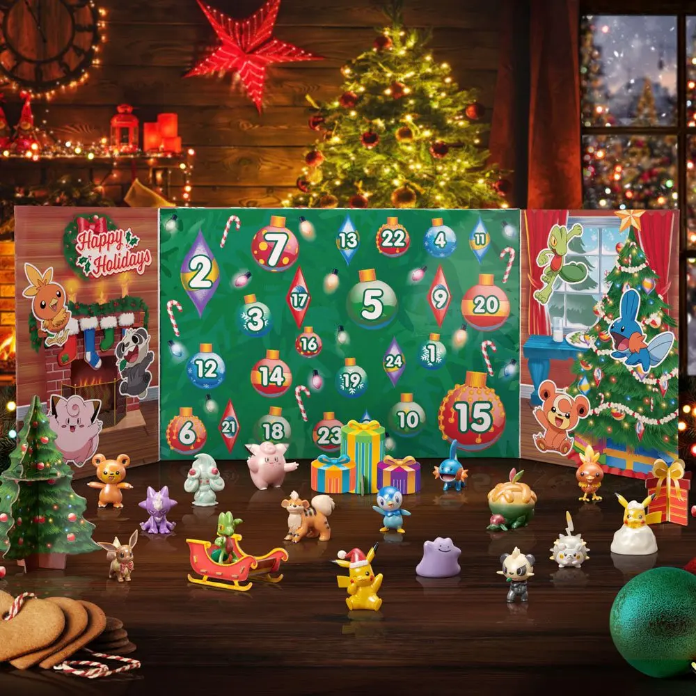 Pokémon Adventskalender Holiday 2022 *Version DE/FR/NL* termékfotó