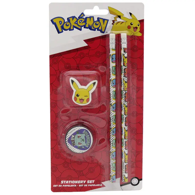 Pokemon Schreibwaren set Produktfoto