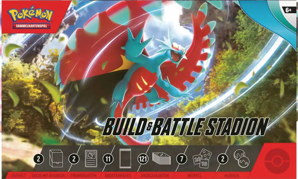 Pokémon KP04 Karmesin&Purpur Miraidon EX Build & Battle Stadion *Deutsche Version* Produktfoto