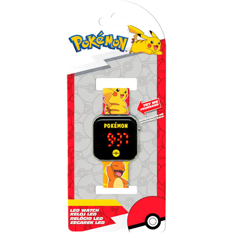 Pokemon LED-Armbanduhr Produktfoto