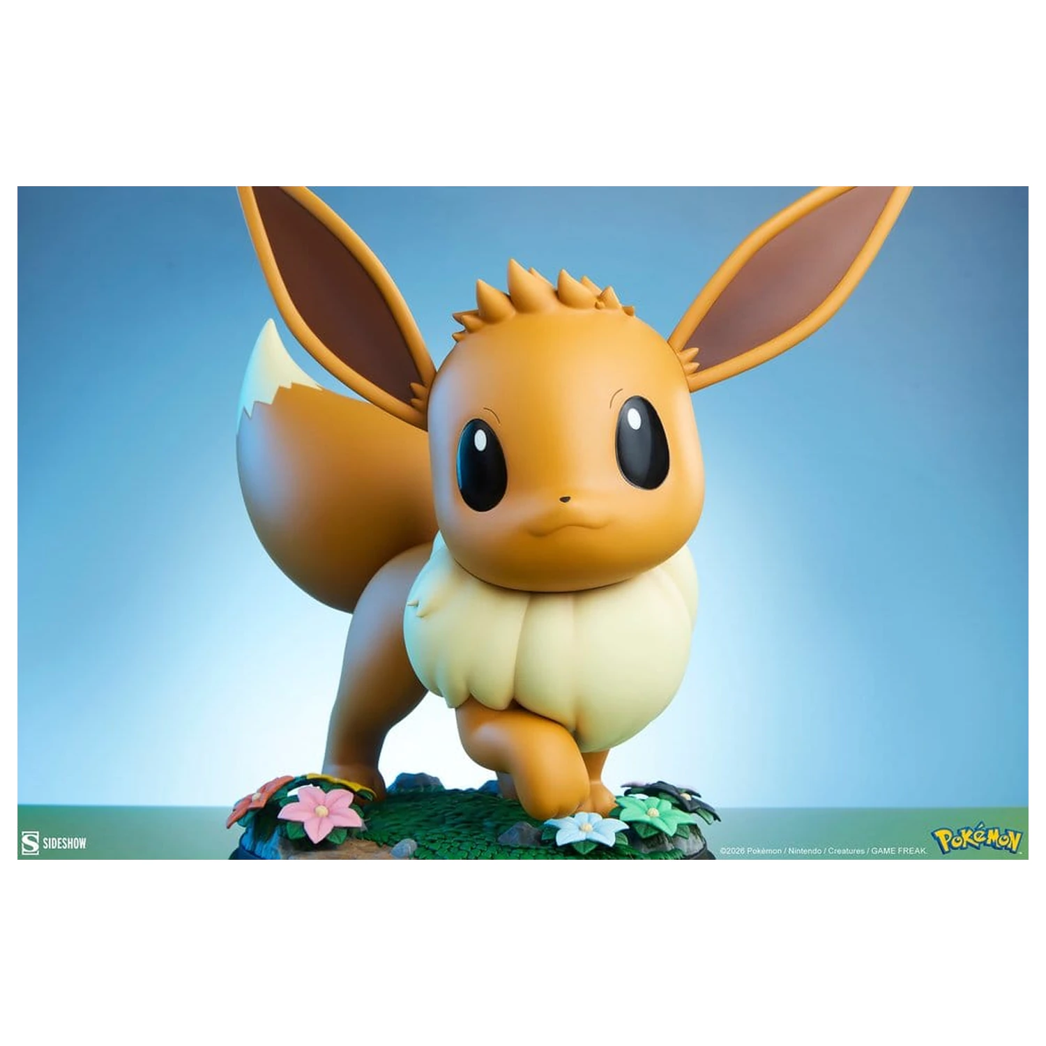 Pokémon Lebensgroße Figur Eevee 34 cm Produktfoto