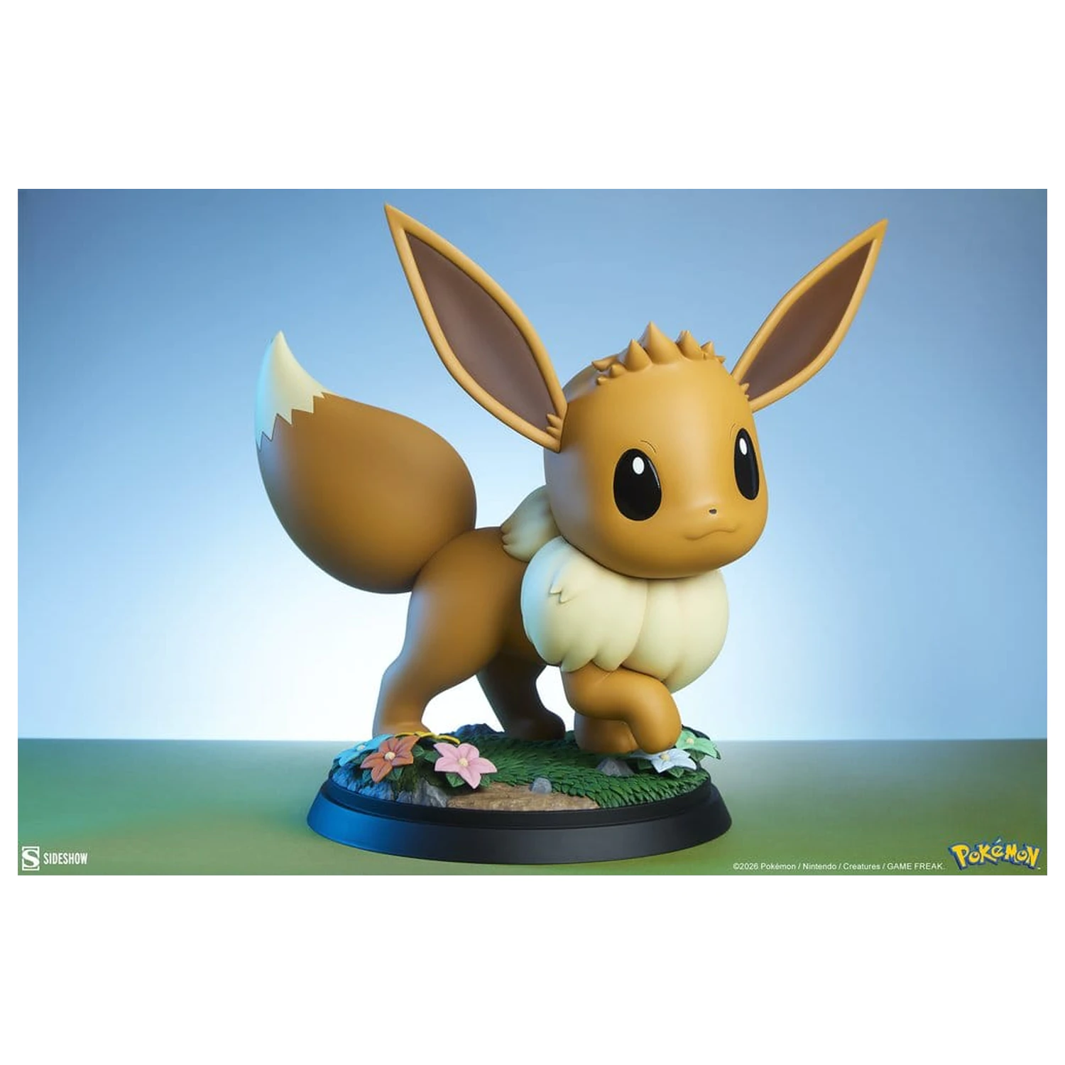Pokémon Lebensgroße Figur Eevee 34 cm Produktfoto