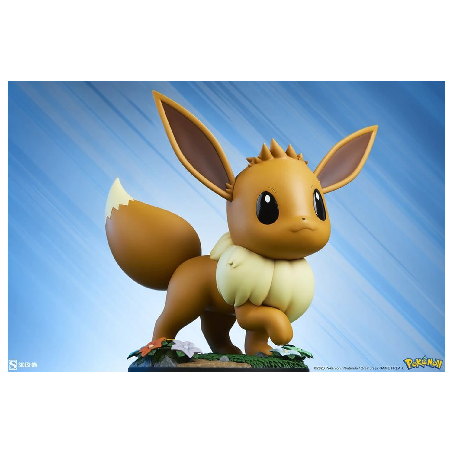 Pokémon Lebensgroße Figur Eevee 34 cm Produktfoto