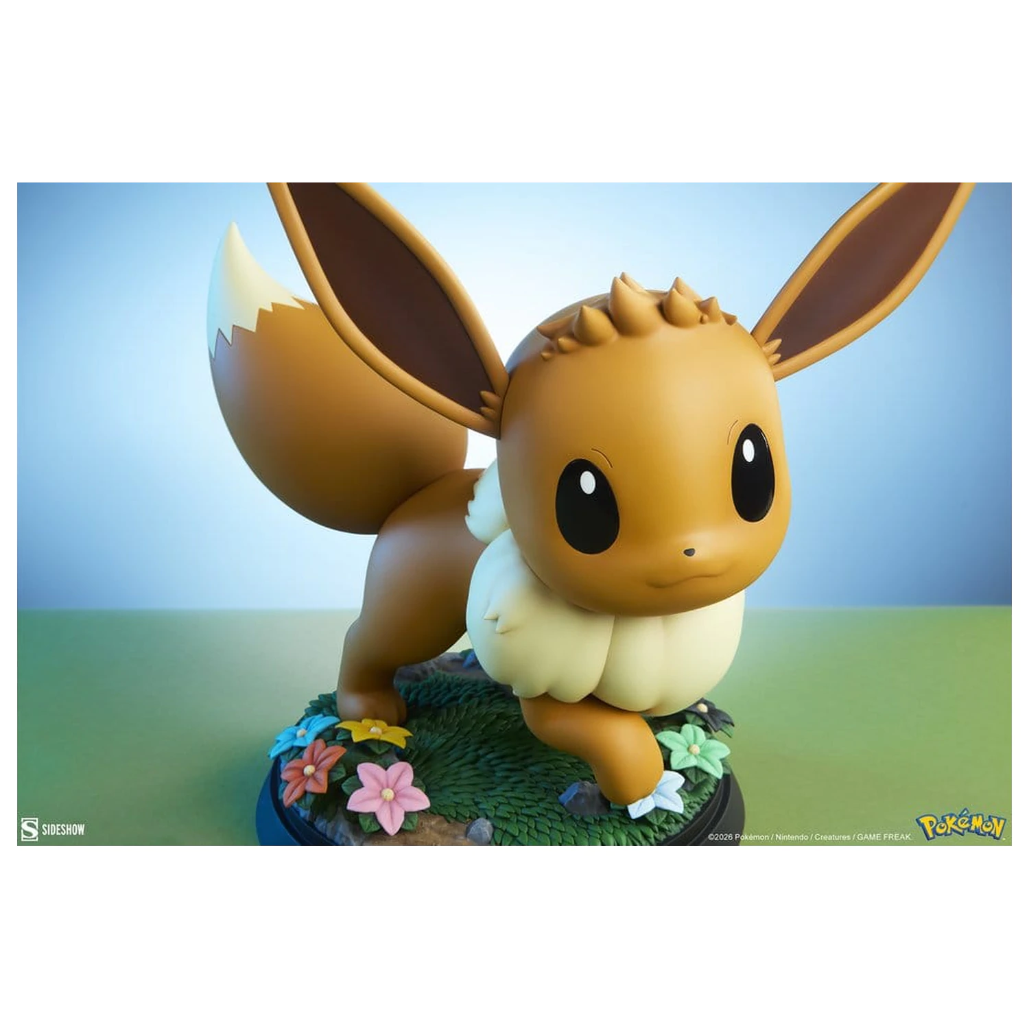 Pokémon Lebensgroße Figur Eevee 34 cm Produktfoto