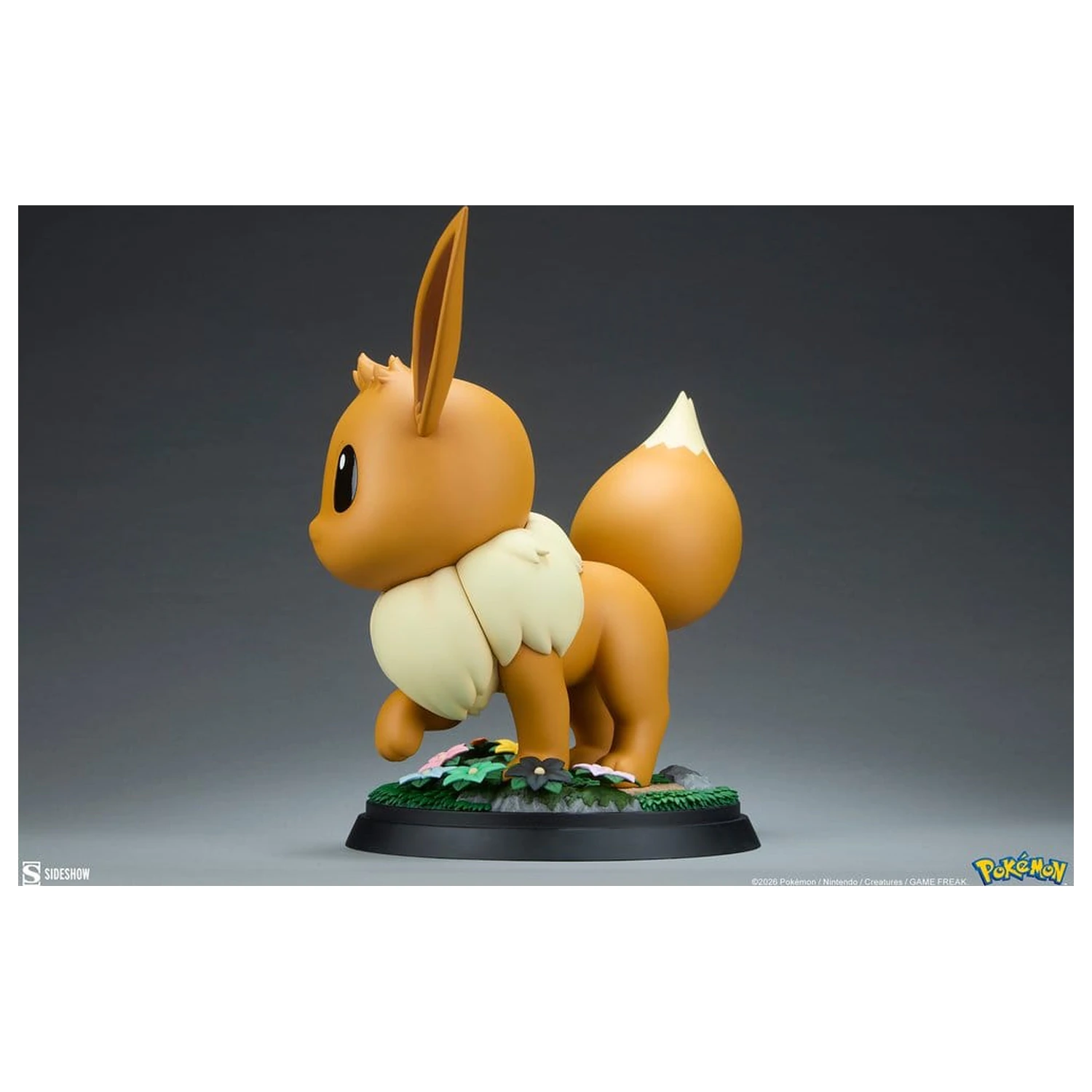 Pokémon Lebensgroße Figur Eevee 34 cm Produktfoto
