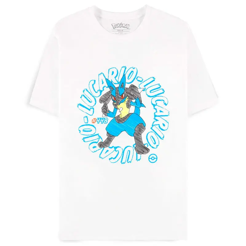 Pokemon Lucario T-shirt Produktfoto