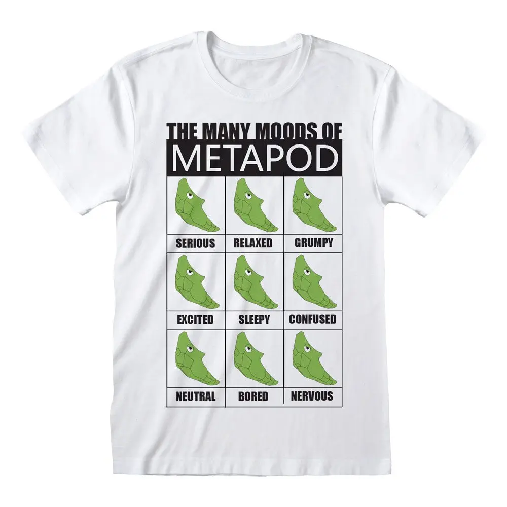 Pokémon Many Moods of Metapod T-shirt Produktfoto