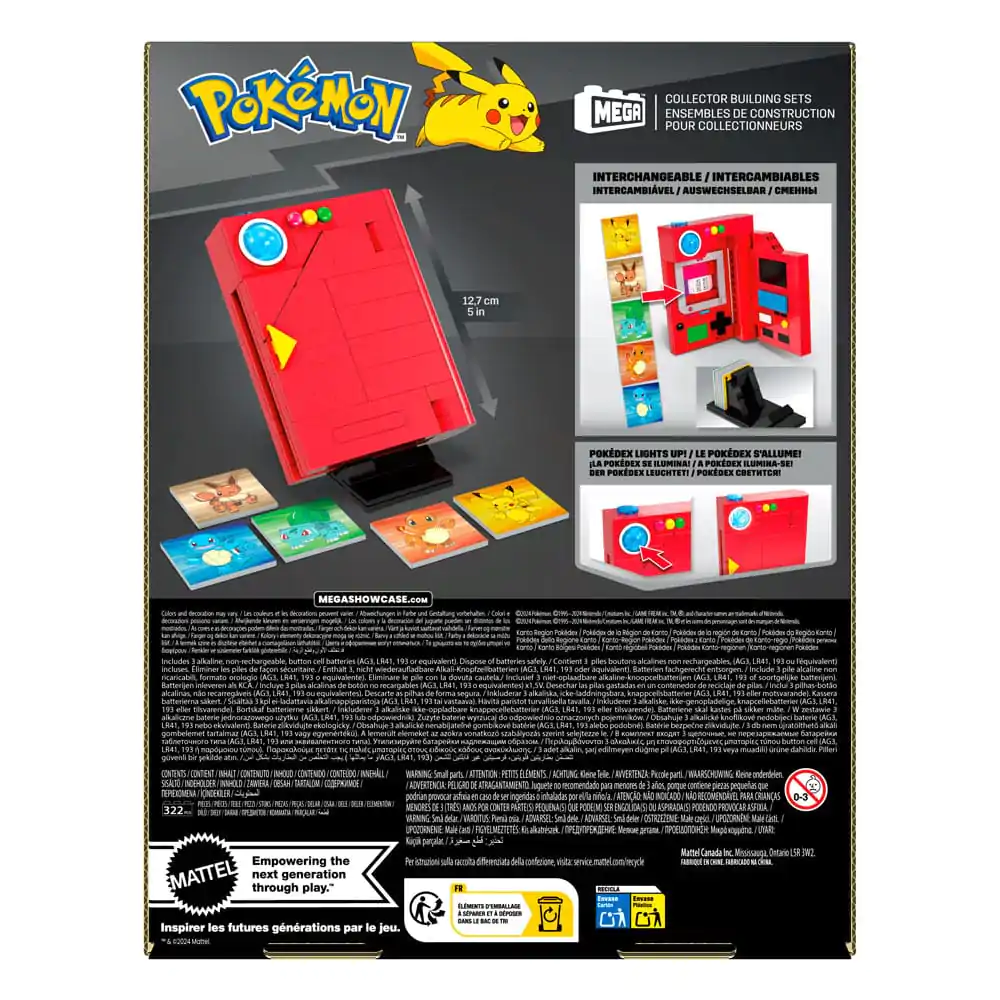 Pokémon MEGA Kanto-Region Pokédex termékfotó