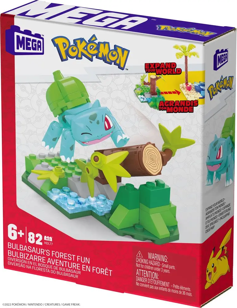 Pokémon Mega Construx Baukasten Bulbasaur's Forest Fun termékfotó