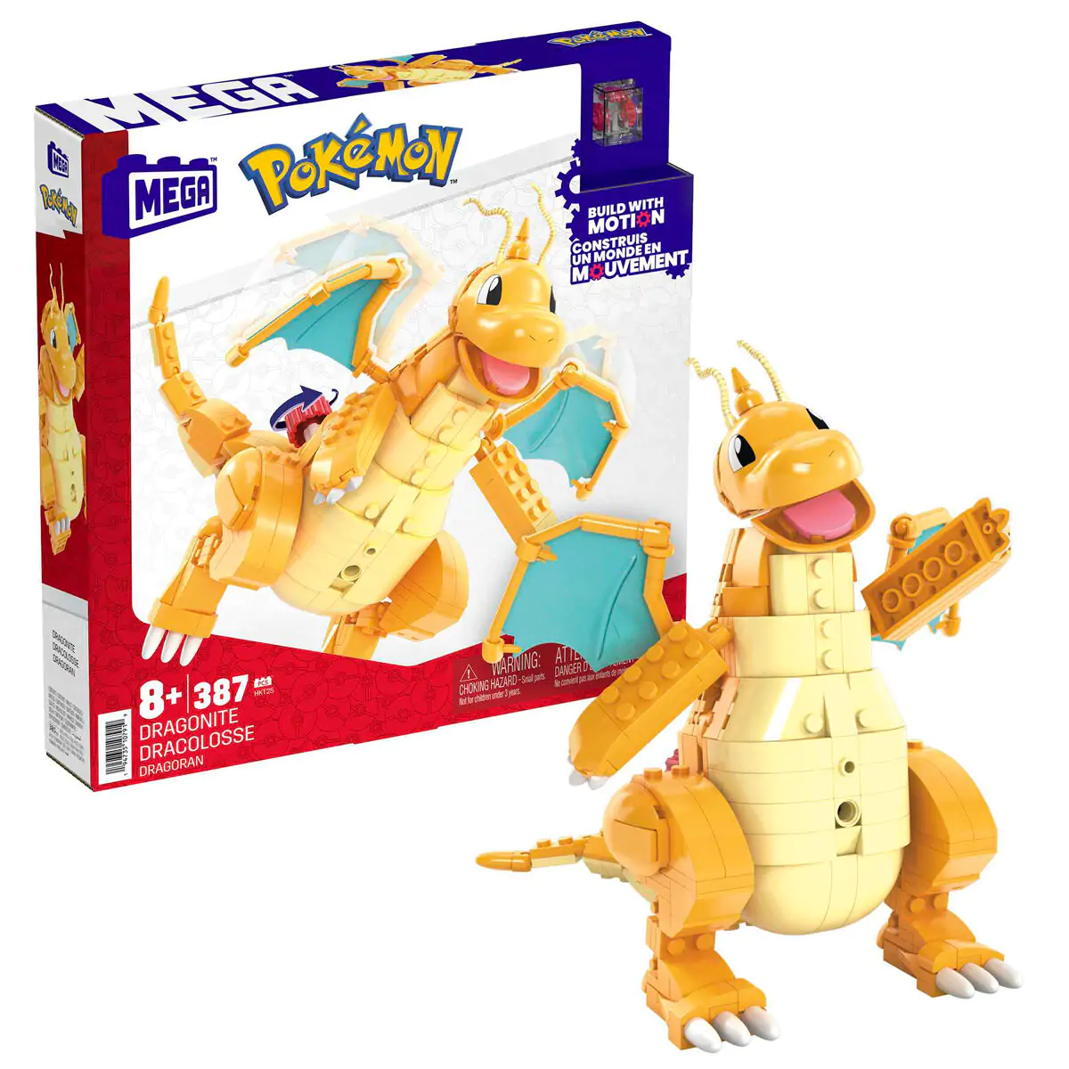 Pokémon Mega Construx Bauset Dragoran 19 cm termékfotó