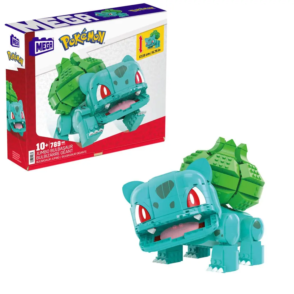 Pokémon Mega Construx Bauset Jumbo Bisasam 17 cm termékfotó