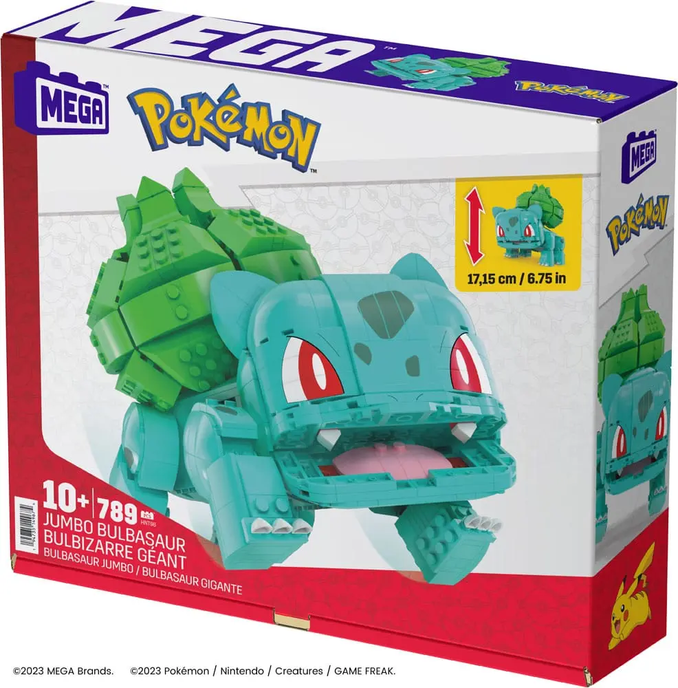 Pokémon Mega Construx Bauset Jumbo Bisasam 17 cm termékfotó