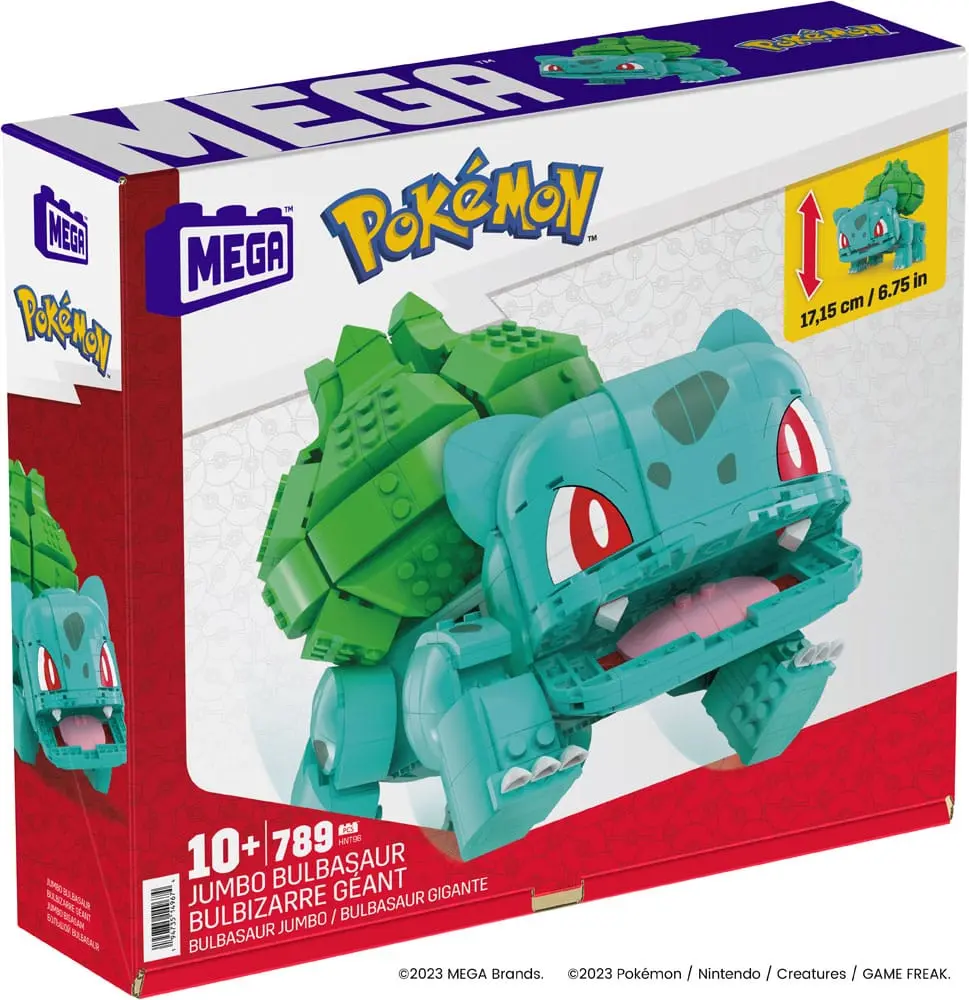 Pokémon Mega Construx Bauset Jumbo Bisasam 17 cm termékfotó