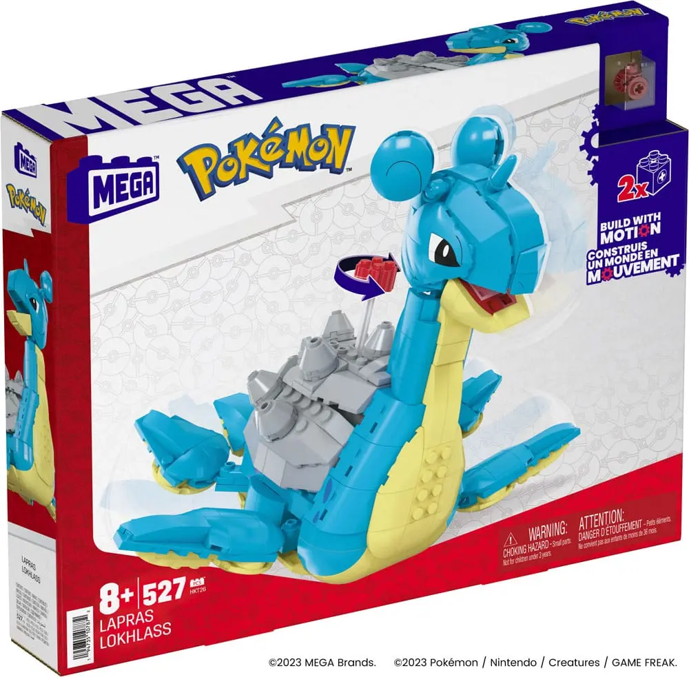 Pokémon Mega Construx Bauset Lapras 19 cm termékfotó