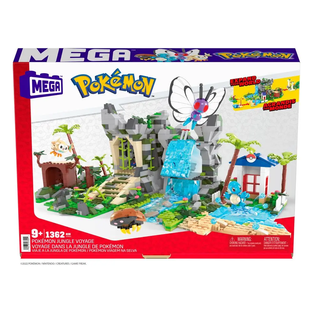 Pokémon Mega Construx Bauset Pokémon Jungle Voyage Produktfoto