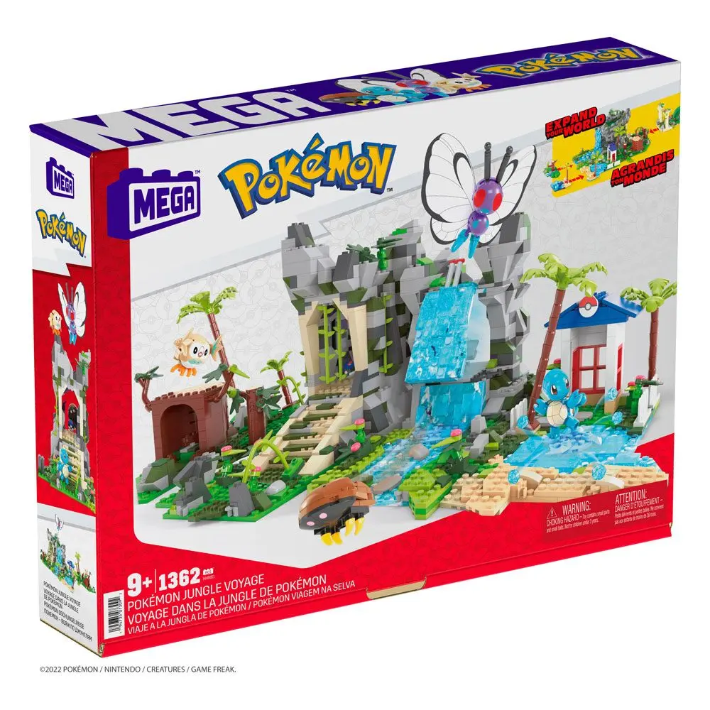 Pokémon Mega Construx Bauset Pokémon Jungle Voyage Produktfoto