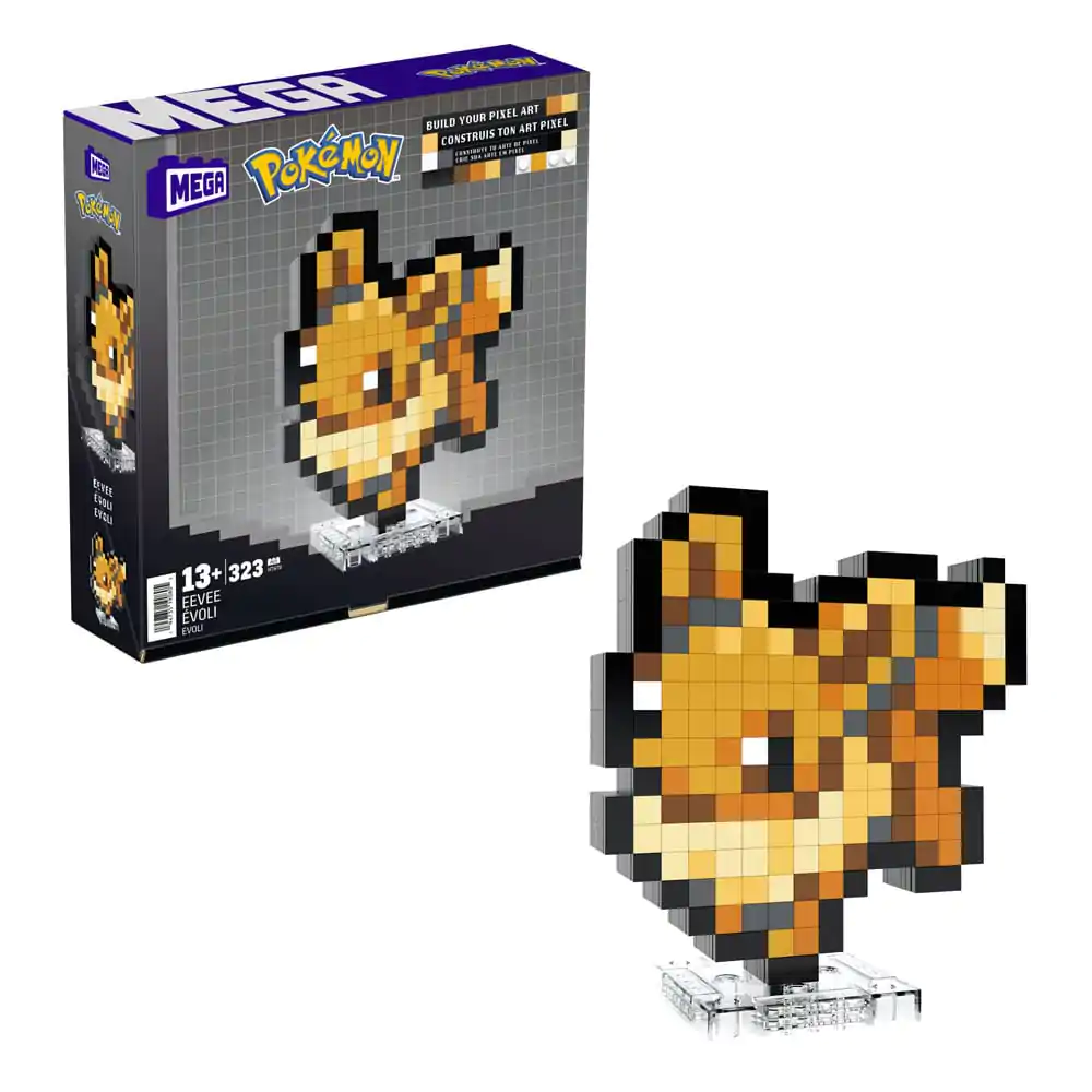 Pokémon MEGA Bauset Evoli Pixel Art termékfotó