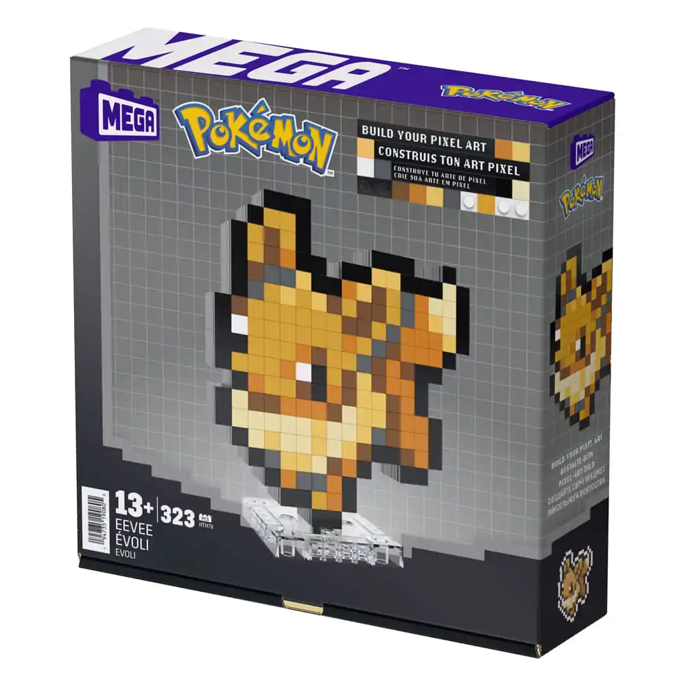 Pokémon MEGA Bauset Evoli Pixel Art termékfotó