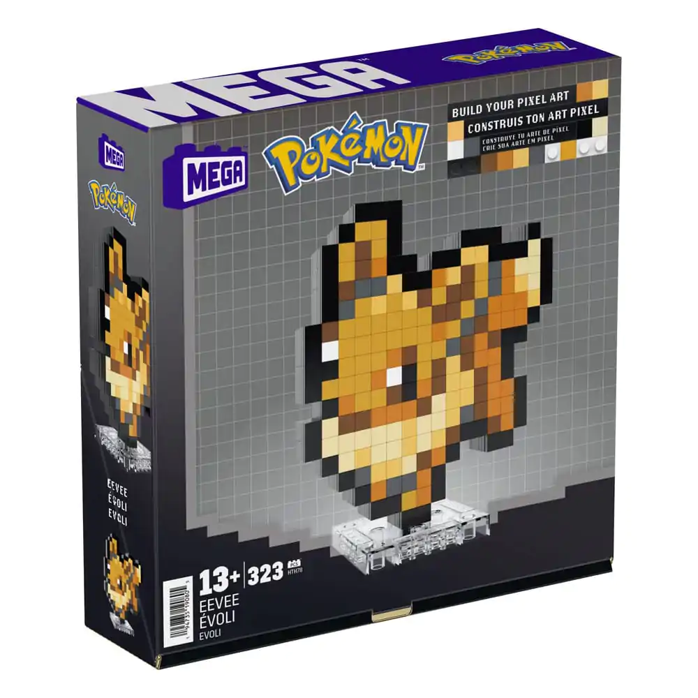 Pokémon MEGA Bauset Evoli Pixel Art termékfotó