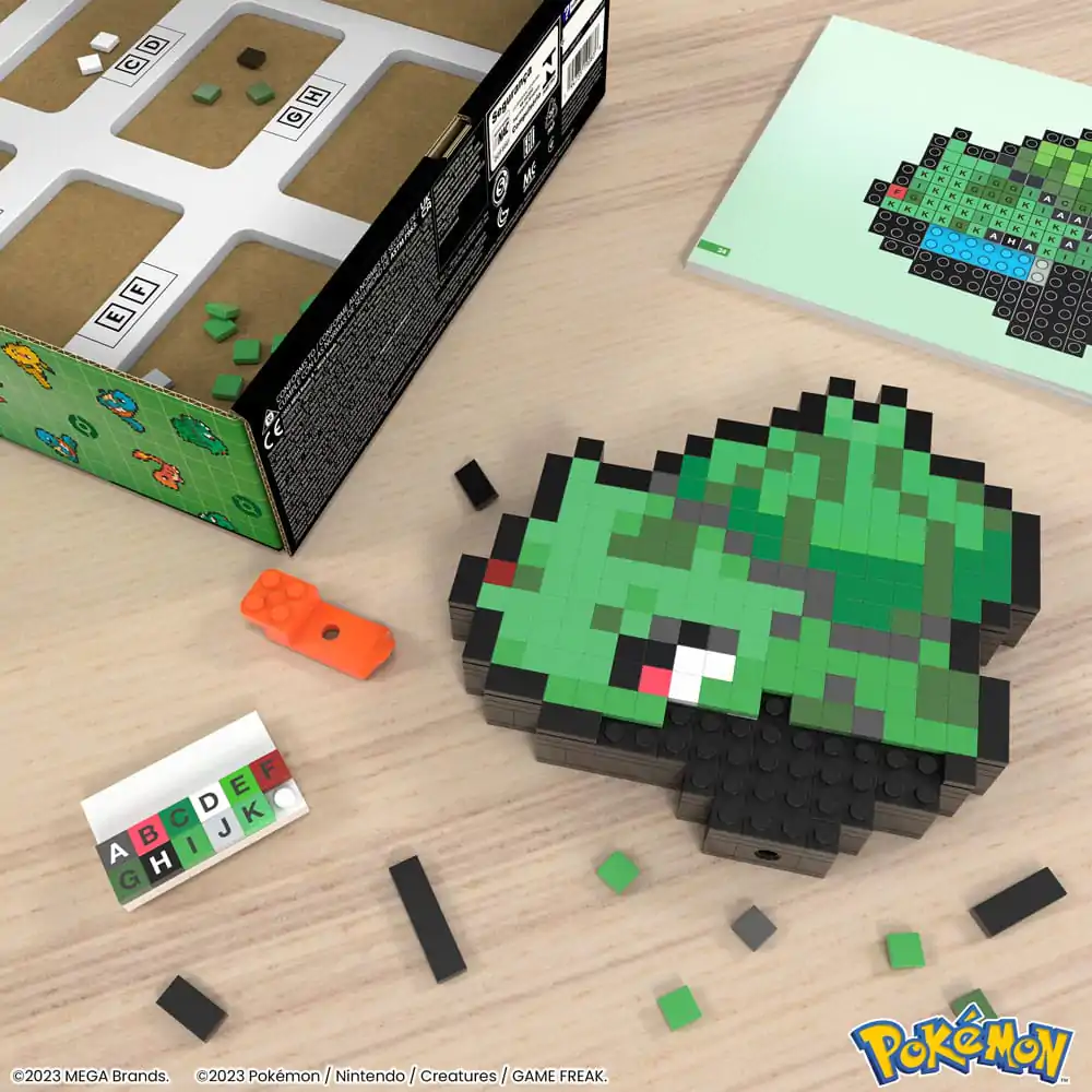 Pokémon MEGA Bauset Bisasam Pixel Art termékfotó