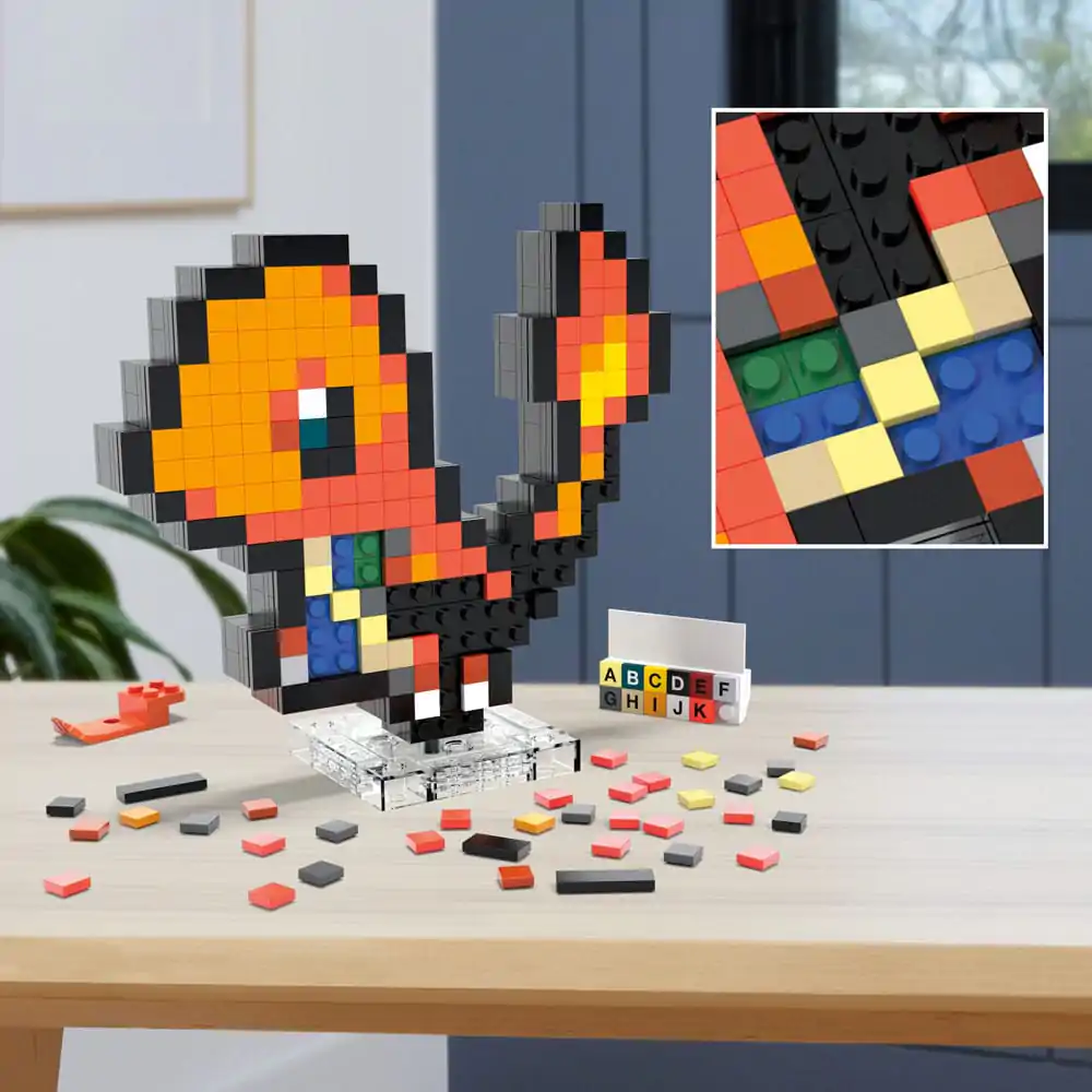 Pokémon MEGA Bauset Glumanda Pixel Art termékfotó