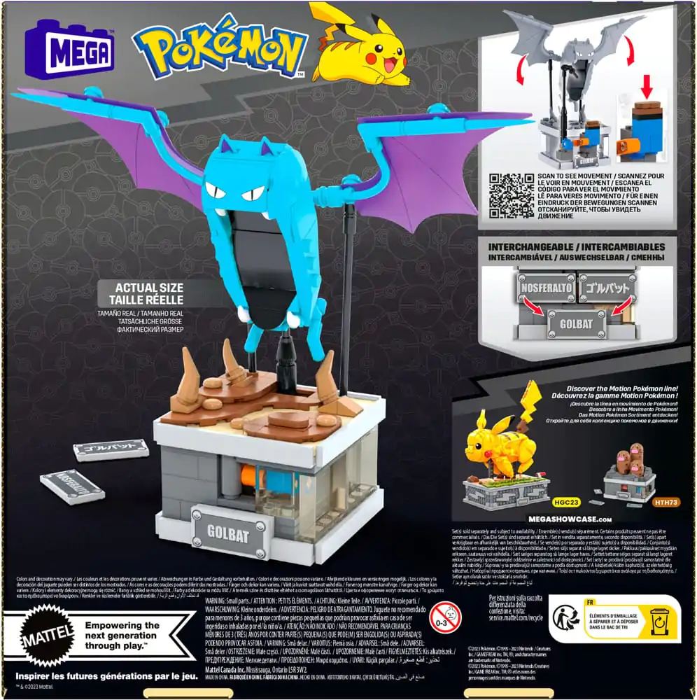 Pokémon MEGA Bauset Bewegliches Mini Golbat termékfotó