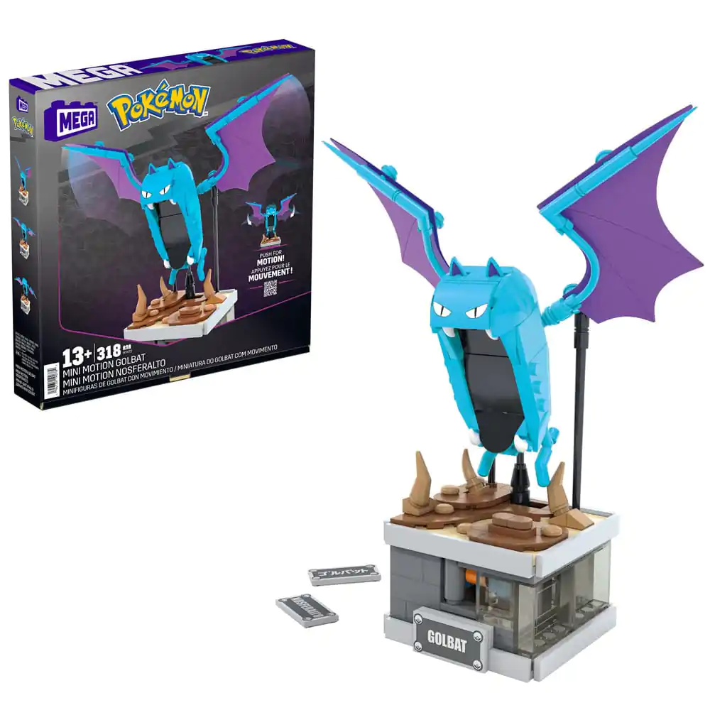 Pokémon MEGA Bauset Bewegliches Mini Golbat termékfotó