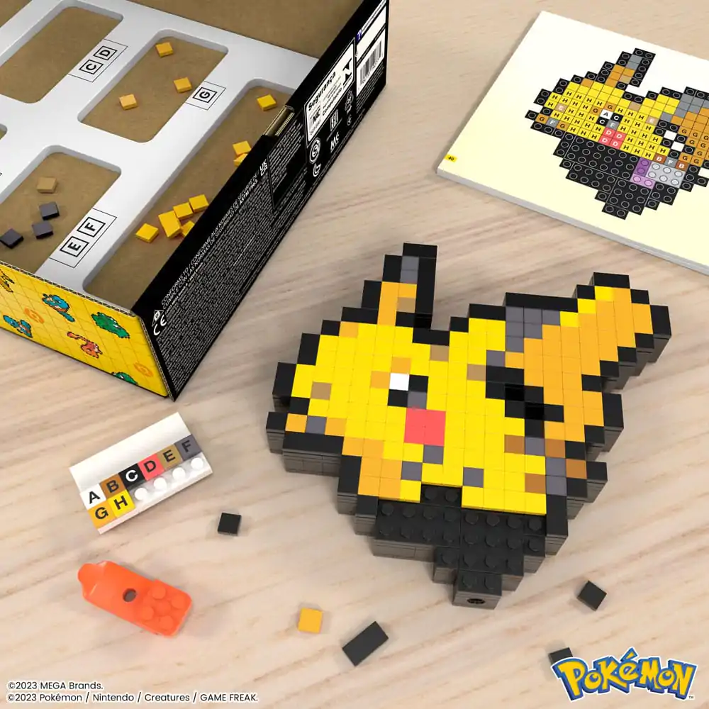 Pokémon MEGA Bauset Pikachu Pixel Art termékfotó