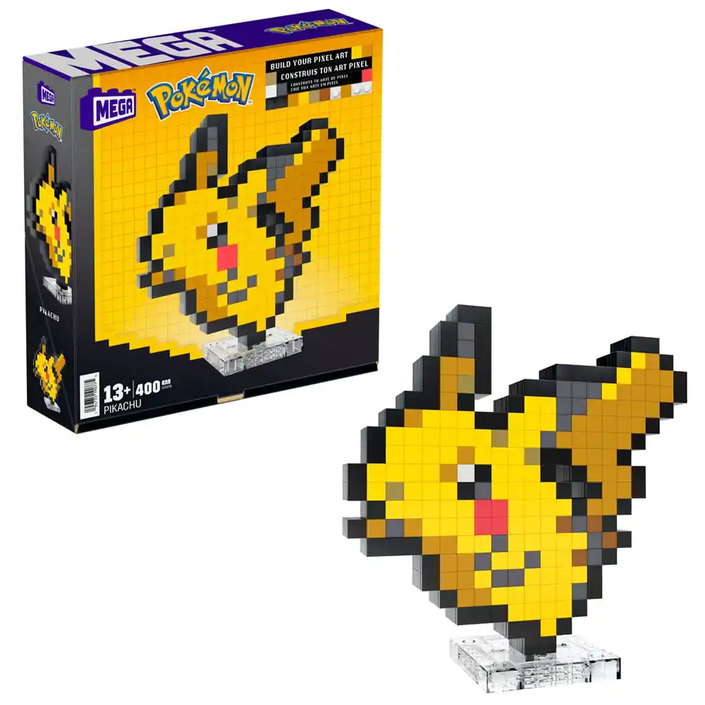 Pokémon MEGA Bauset Pikachu Pixel Art termékfotó